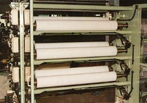 AS roll for fabric surface treatment