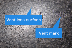 Improve surface quality and flatness by pre-processing mold surface