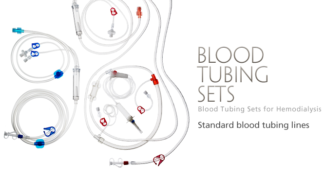 Blood Tubing Sets: Standard blood tubing lines