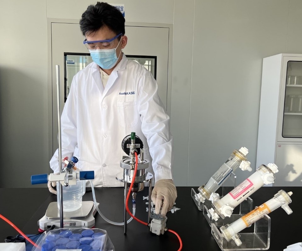 PlanovaTM Filtration experiment at CBTC laboratory