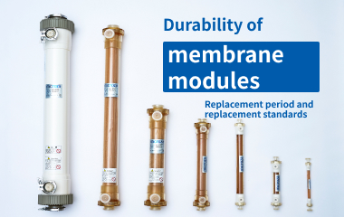 Durability of membrane modules