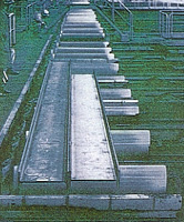 For conveyance of shaped steel