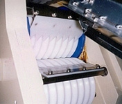 Wavy roller for noodle maker