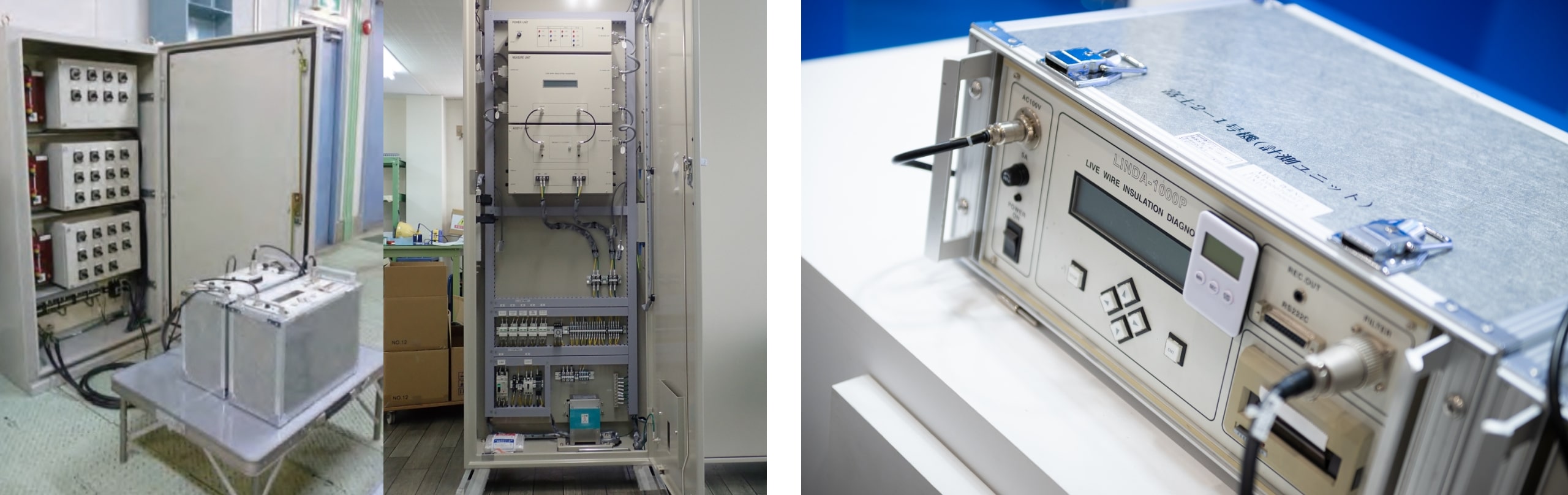 高圧ケーブル活線絶縁診断装置(LINDA)