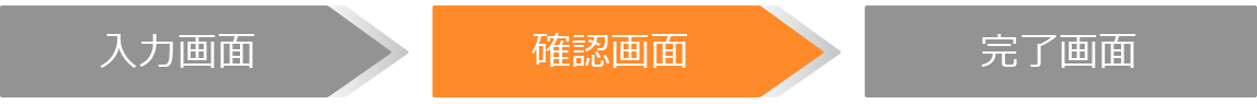 確認画面