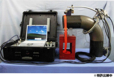 配管肉厚全面詳細検査装置（L-Map®）
