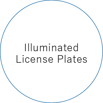 Illuminated License Plates