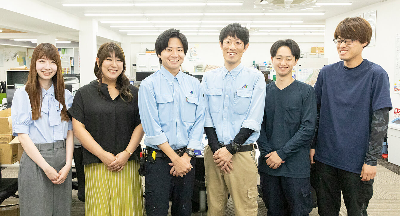 社員の写真
