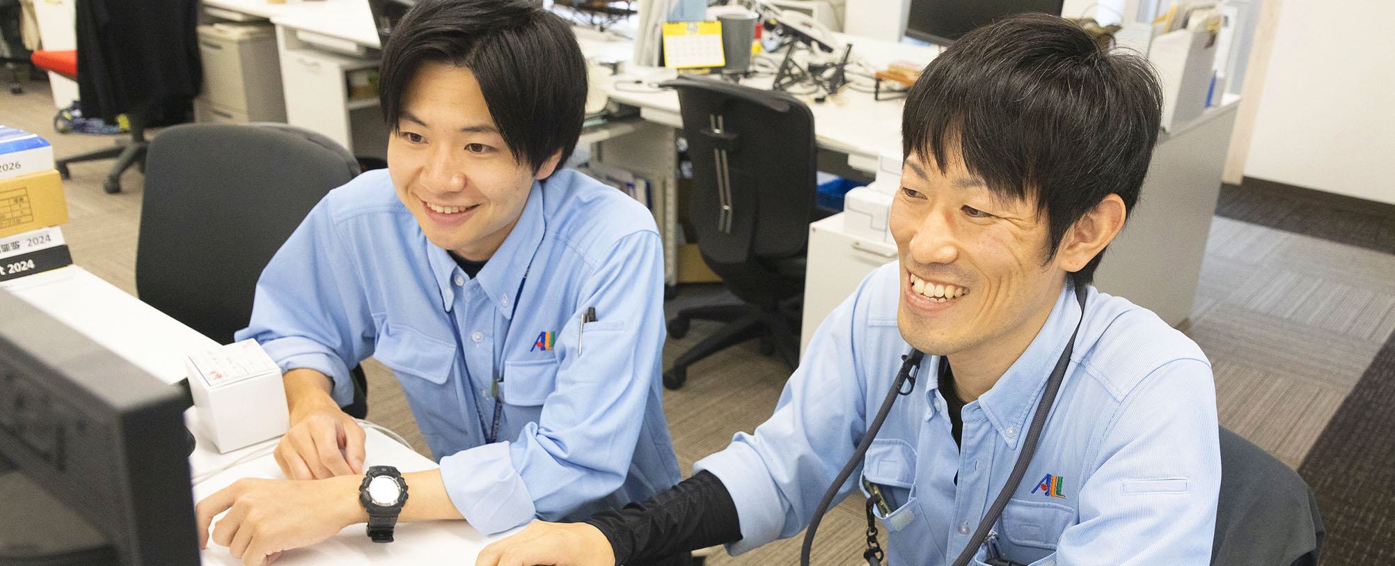 作業中の様子