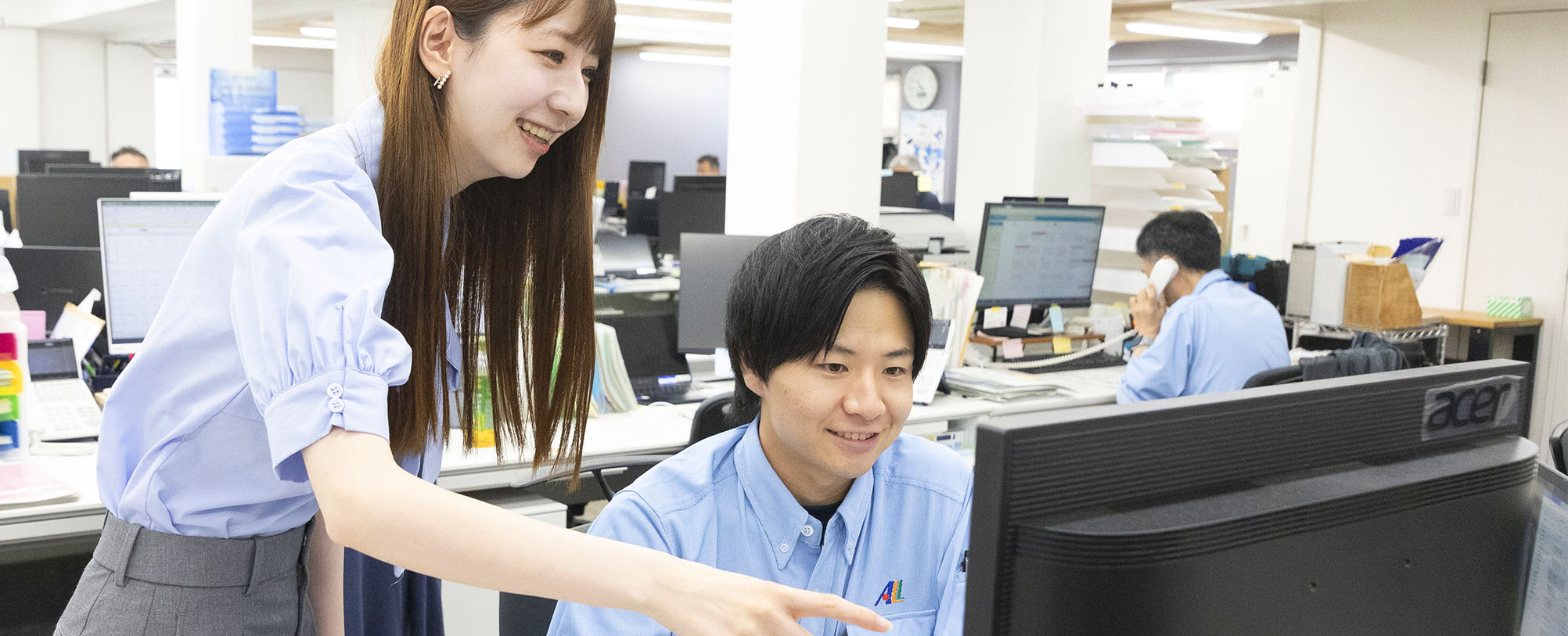作業中の様子