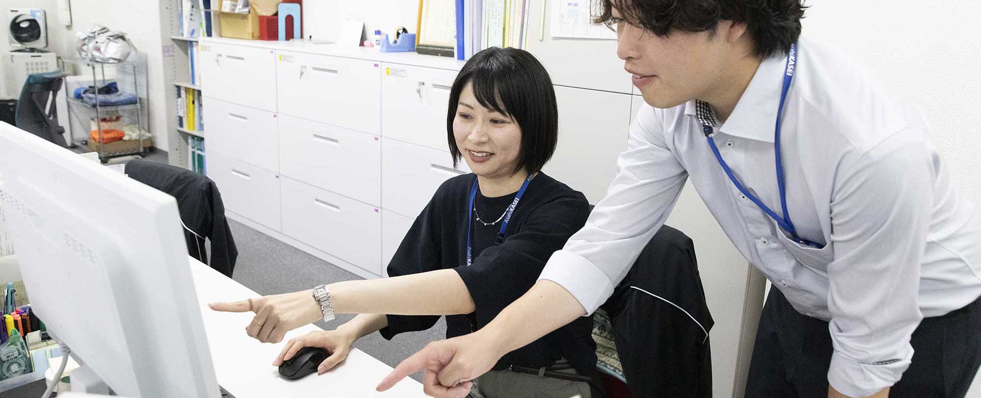 作業中の様子