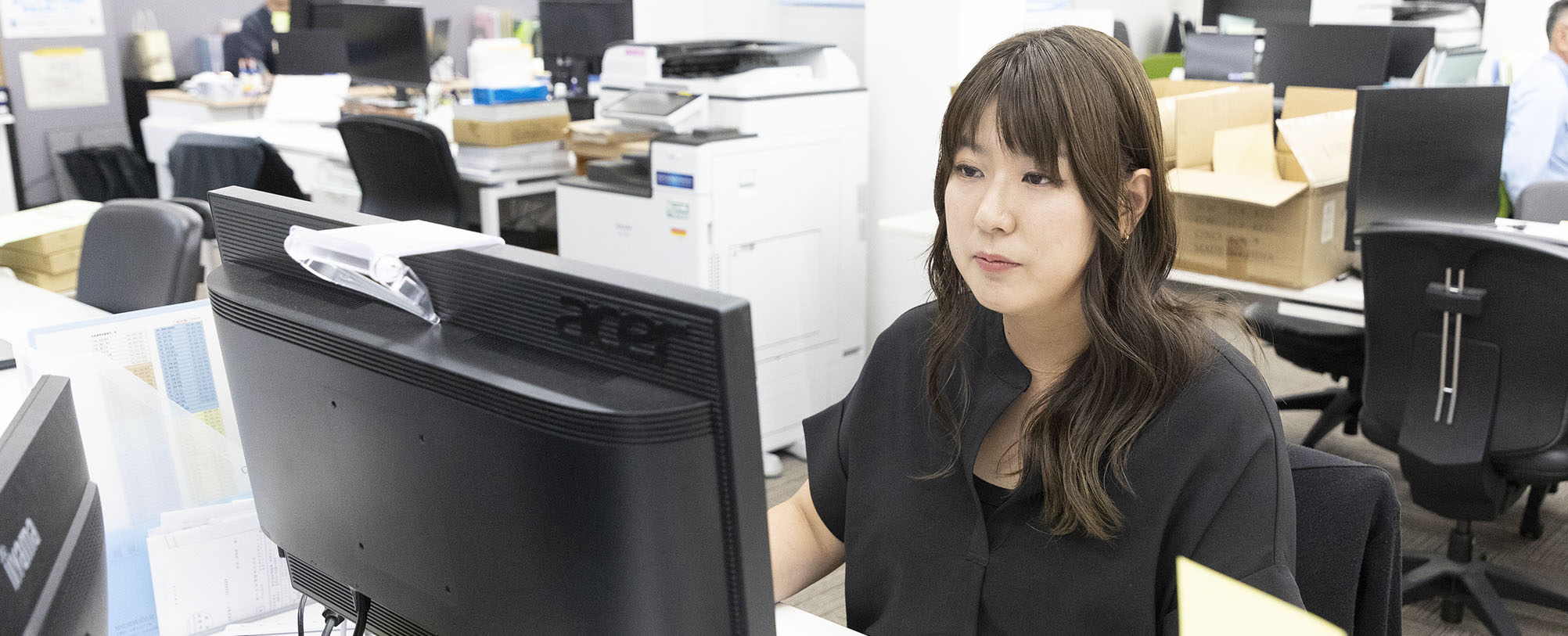 作業中の様子