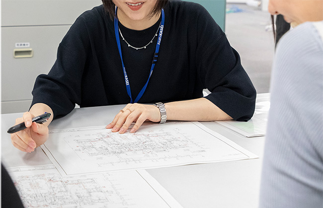 打ち合わせの様子