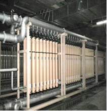 Pressurized membrane modules