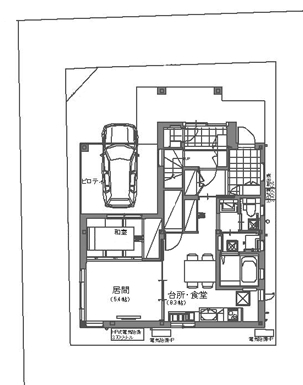1階間取り図