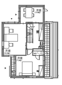 3階間取り図