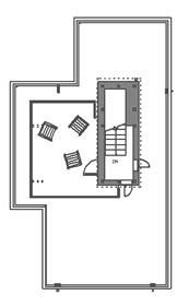 R階(屋上)間取り図