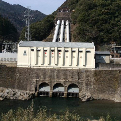 五ヶ瀬川発電所全景
