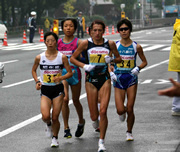 東京国際女子マラソンの様子2