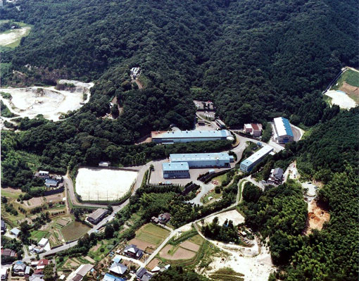 Air photo of Chikushino plant