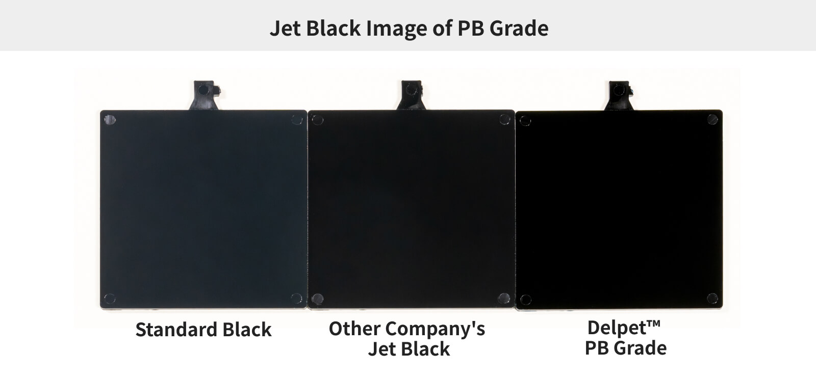 Image showing the jet black PB grade 