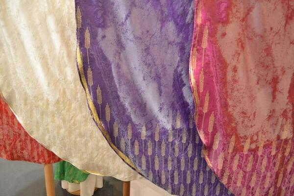 Liturgical Vestments Made from the Fabric Using Bemberg™ (Fiber) Presented in Rome
