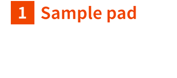 Sample pad