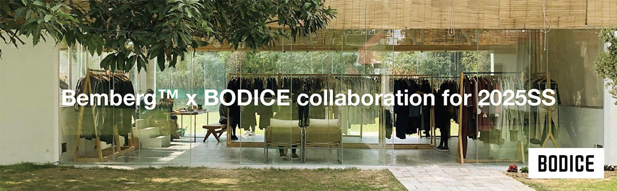 Bemberg™ x BODICE collaboration for 2025SS