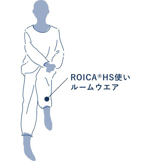 ROICA HS使いルームウエア