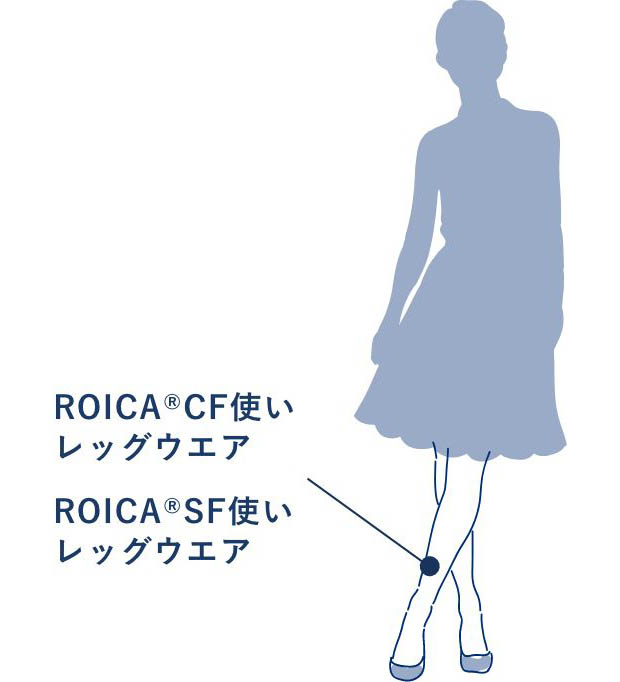 ROICA CF使いレッグウエア ROICA SF使いレッグウエア