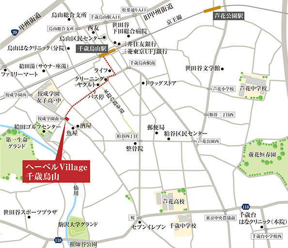 ヘーベルVillage 千歳烏山