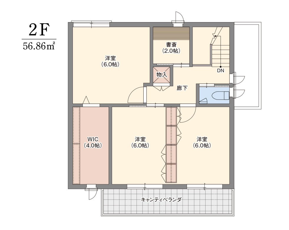 間取り図（2Ｆ）