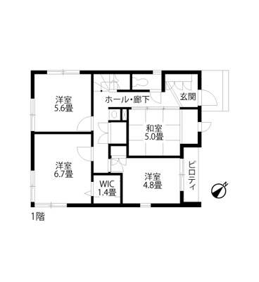 共働き子育て家族の住まい 外観・内観・間取り