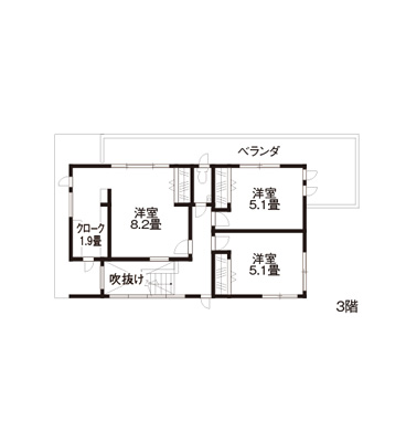 共働き子育て家族の住まい 外観・内観・間取り