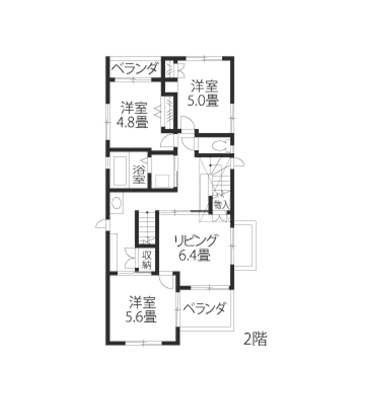 店舗併用住宅 外観・内観・間取り