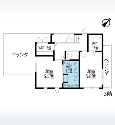 共働き子育て家族の住まい 外観・内観・間取り