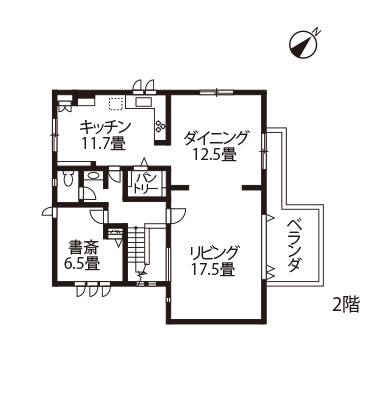 共働き子育て家族の住まい 外観・内観・間取り