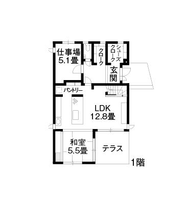 共働き子育て家族の住まい 外観・内観・間取り