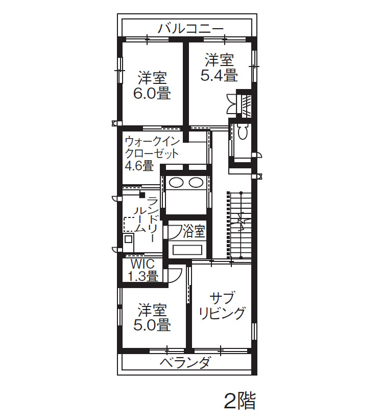 限られた敷地を有効に活かした3階・4階建て 外観・内観・間取り