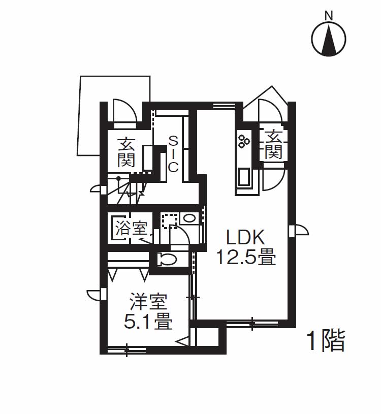 限られた敷地を有効に活かした3階・4階建て 外観・内観・間取り