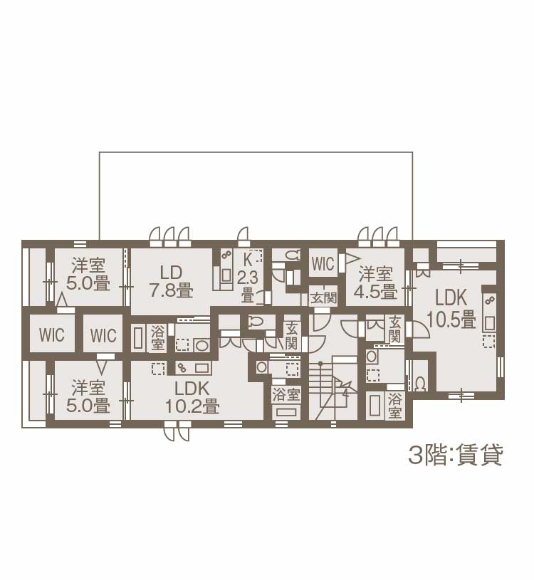 賃貸併用住宅・賃貸専用住宅 外観・内観・間取り