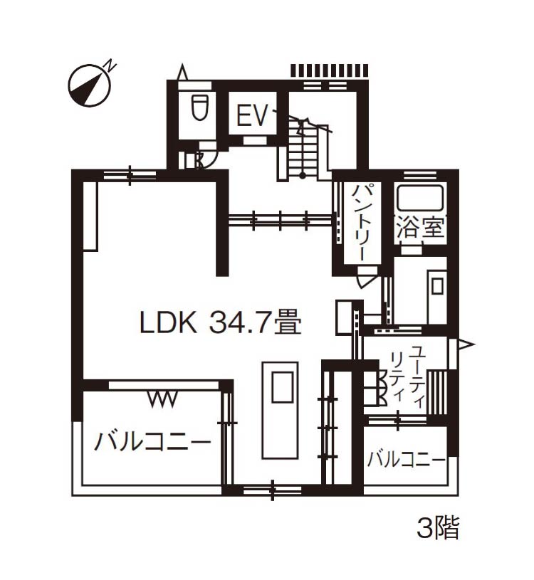 限られた敷地を有効に活かした3階・4階建て 外観・内観・間取り