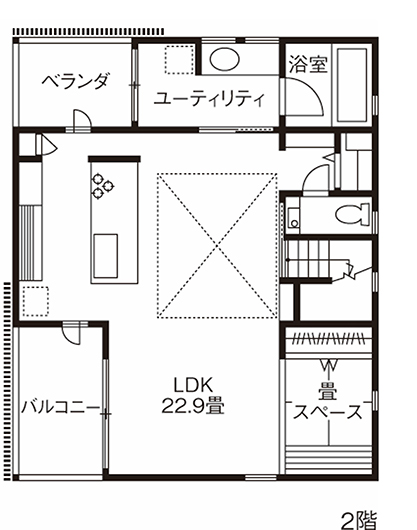 共働き子育て家族の住まい 外観・内観・間取り