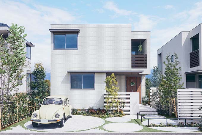 ヘーベルハウス 2階建て邸宅専用の創業50周年記念コンセプト