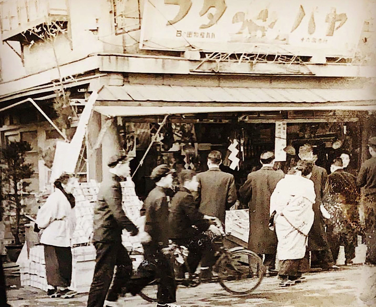 ヘーベルハウスLONGLIFE IS BEAUTIFUL 創業1941年のフタバフルーツ 創業当時の写真