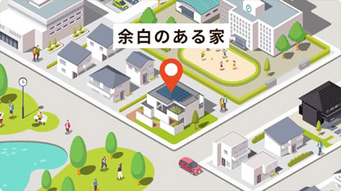 余白のある家