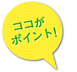 ココがポイント!