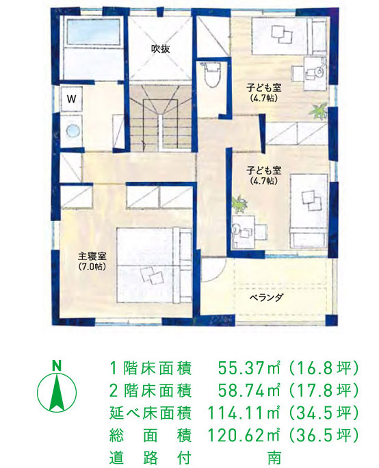 2F 平面図