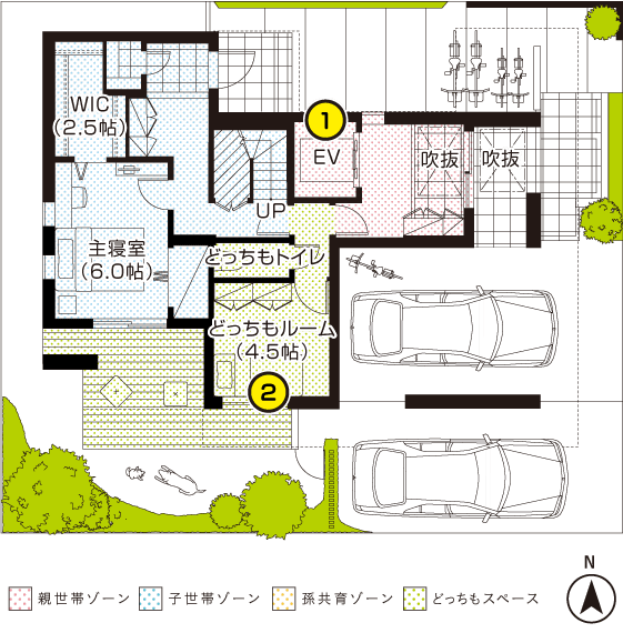 1F図面