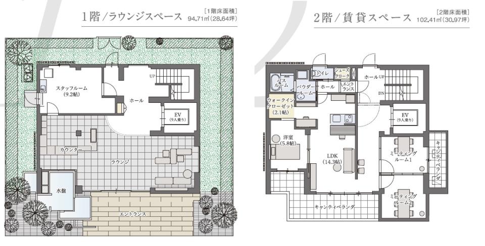 錦糸町展示場 HBS 間取り・プラン